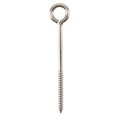 Hampton 02-3463-403 Lag Eye Bolt Stainless Steel Screw 0.25 x 5 in. 5PK 58416